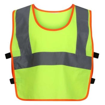 HI-VIS PRO JUNIOR TABARD Fluro Yellow 7/8