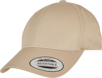 Flexfit | Zahnutá klasická Snapback kšiltovka khaki onesize