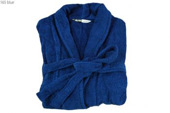 BATHROBE TERRY Marine Blue L/XL