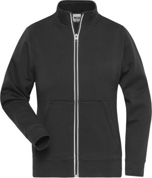 James & Nicholson | Dámská pracovní bunda - Solid black XL