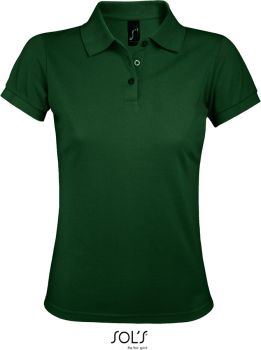 SOL'S | Dámské piqué polo z těžké bavlny bottle green XXL