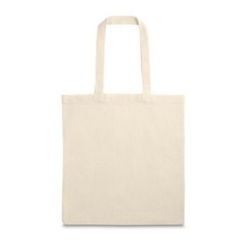 KRATOVO. Taška zo bavlny (70%) a polyesteru (30%) (140 g/m²) Svetlá prírodná