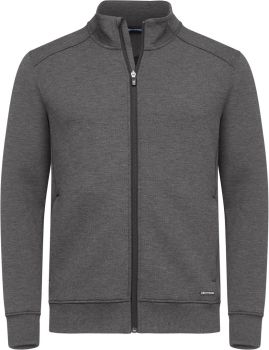 Cutter & Buck | Pánský cardigan anthracite melange 4XL