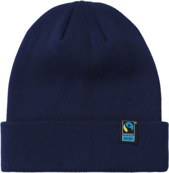 Neutral | Pletená bio fairtrade čepice navy onesize