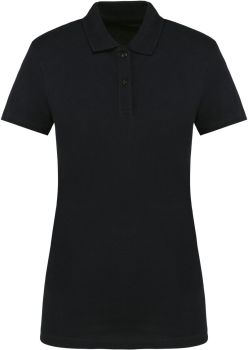 Kariban Premium | Dámské elastické piqué polo Supima® black M