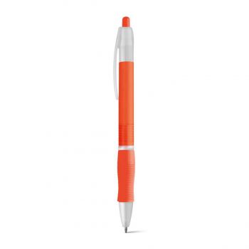 SLIM BK. Guľôčkové pero s protišmykovou rukoväťou Oranžová