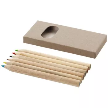 Artemaa Sada na vybarvování s 6 pastelkami přírodní