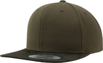Flexfit | 6 panelová Snapback kšiltovka "Camo" olive camo onesize