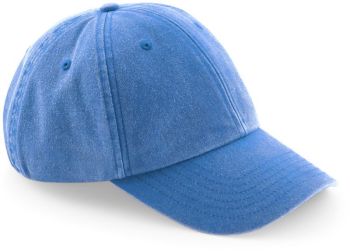 Beechfield | 6 panelová nízkoprofilová kšiltovka "Vintage" vintage cornflower onesize