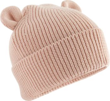 Beechfield | Dětská čepice "Baby Bear" peach 12 M