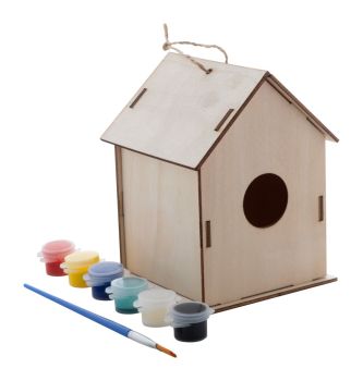 TItmice DIY vtáčia búdka natural