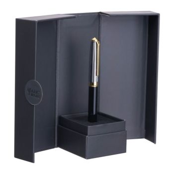 Mark Twain guličkové pero v magnetickej krabičke Čierna
