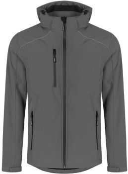 Promodoro | Pánská zimní softshellová bunda steel grey XL