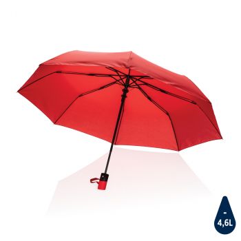 21" auto-open dáždnik Impact zo 190T RPET AWARE™ červená