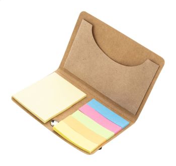 Cardnot držiak na karty, lepiaci poznámkový blok natural