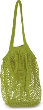 COTTON MESH GROCERY BAG Burnt Lime U