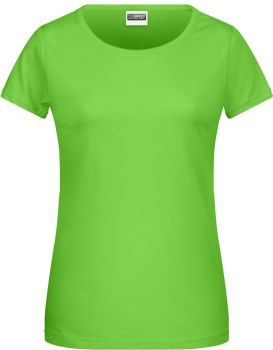 James & Nicholson | Dámské tričko z bio bavlny lime green M