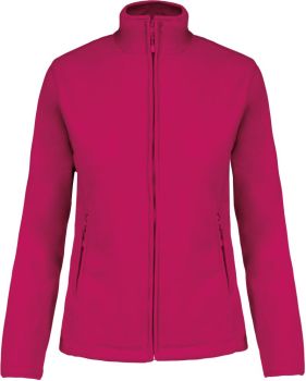 Kariban | Dámská mikrofleecová bunda "Maureen" fuchsia 4XL