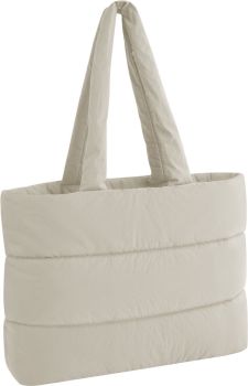 BagBase | Nákupní taška "Quilted Tote" natural stone onesize