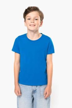 KIDS' BIO150IC CREW NECK T-SHIRT Pale Pink 2/4