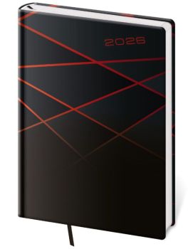 Denný diár A5 Vario Black design