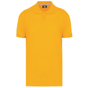 MEN'S SHORT-SLEEVED POLO SHIRT Yellow L