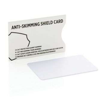 RFID bezpečnostná karta biela
