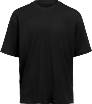 Untagged Movement | Unisex oversize tričko z těžké bavlny black L