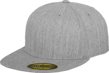 Flexfit | 6 panelová kšiltovka Premium 210 Fitted heather grey L/XL