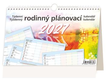 Kalendár Týždenný rodinný plánovací kalendár