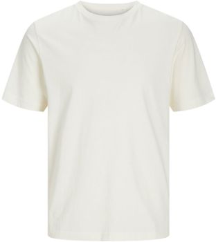 Jack & Jones | Unisex tričko z těžké bavlny egret offwhite M