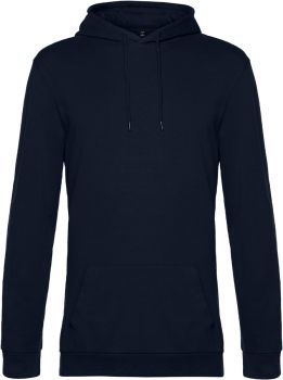 B&C | Pánská mikina s kapucí navy blue XS