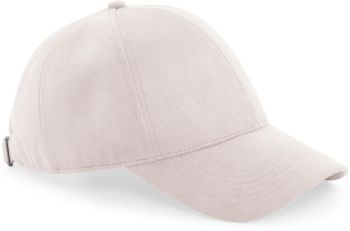 Beechfield | 6 panelová kšiltovka "Faux Suede" dusty pink onesize