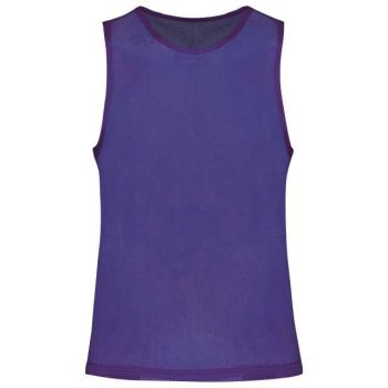 MULTI-SPORTS LIGHT MESH BIB Sporty Purple L/XL