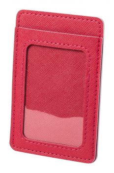Besing card holder wallet red