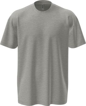 Next Level Apparel | Těžké oversize unisex tričko heather grey XL