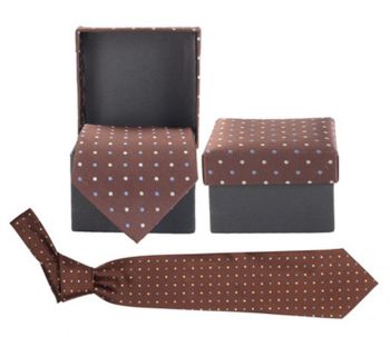 Luxey necktie brown