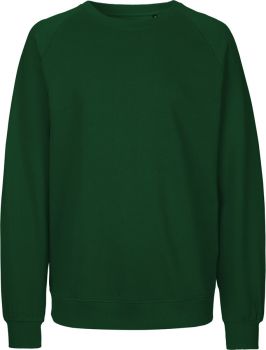Neutral | Unisex bio raglánový svetr bottle green L