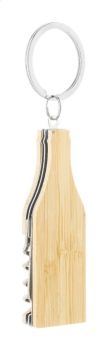 Vinofob prívesok na kľúče s multifunkčným nástrojom natural
