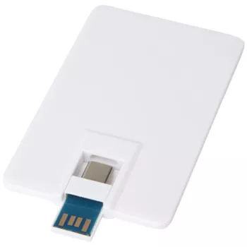 32GB USB disk s porty USB-C a USB-A 3.0 Duo Slim bílá