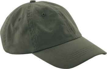 Beechfield | Dětská 6 panelová nízkoprofilová kšiltovka olive green onesize