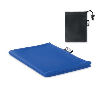 TUKO RPET RPET ručník v pouzdru royal blue