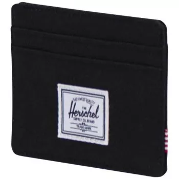 Recyklované pouzdro na karty RFID Herschel Charlie Černá