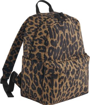BagBase | Mini batoh "Leopard Print" leopard print onesize