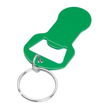 Kľúčenka z recyklovaného hliníka zelená