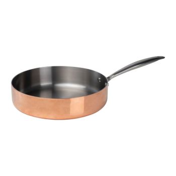 Indukčná panvica s vysokým okrajom rose gold
