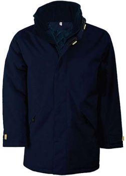 QUILTED PARKA Navy L