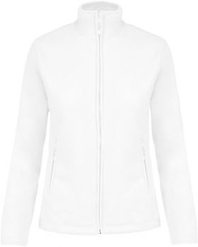 Kariban | Dámská mikrofleecová bunda "Maureen" white M