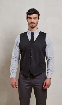 MEN’S HOSPITALITY WAISTCOAT Black XL