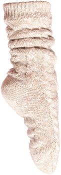 Kariban | Ponožky s podšívkou sherpa angora melange onesize
